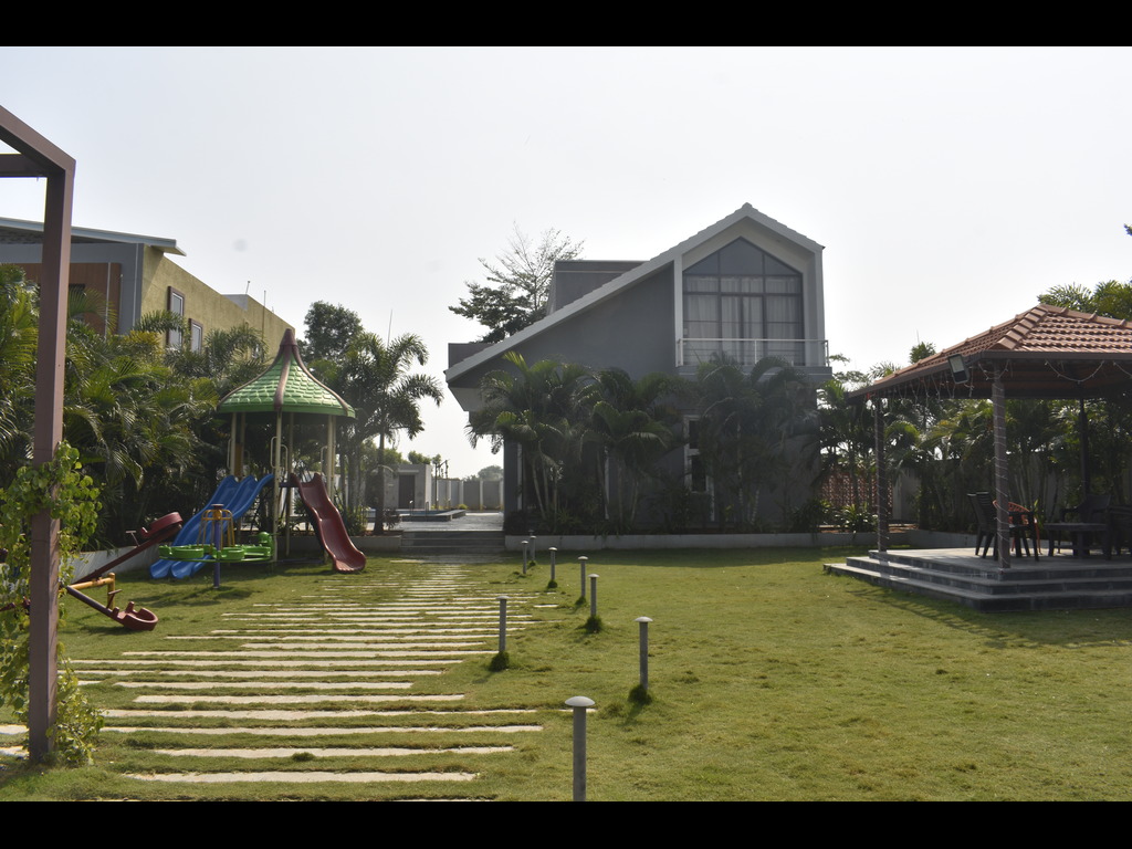 Ever green farm house